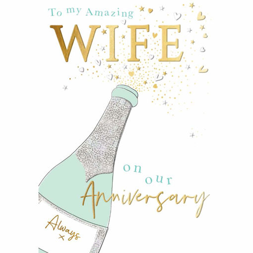 Picture of AMAZING WIFE ON OUR ANNIVERSARY CARD